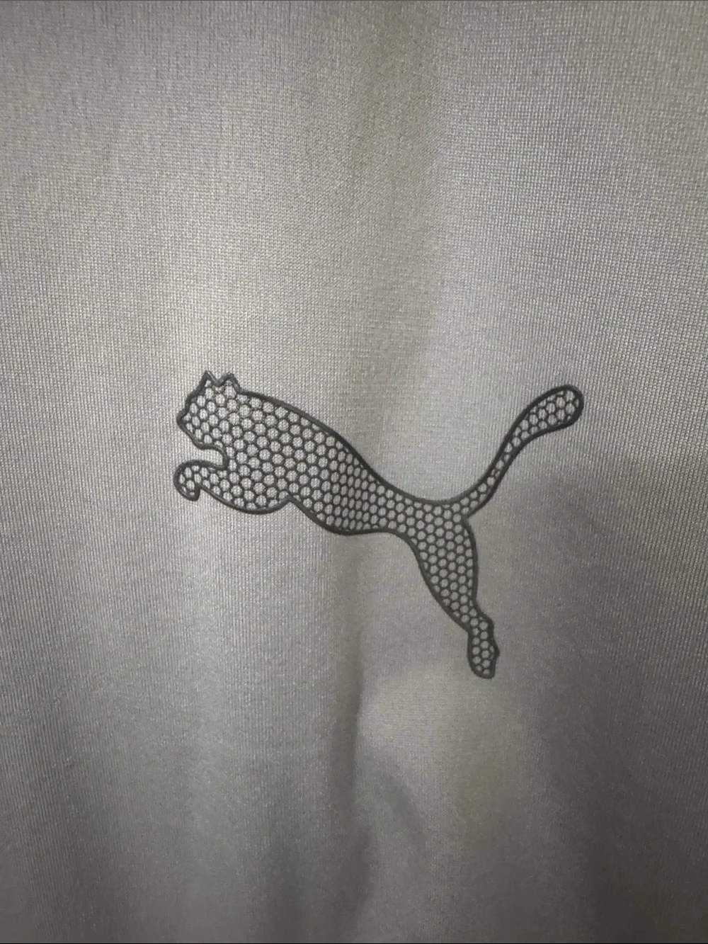Puma Gray and Black Full-Zip Performance Jacket